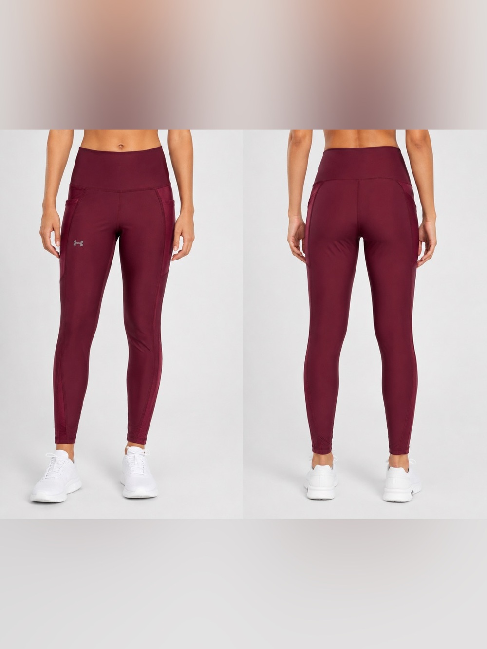 Under Armour HeatGear Compression High Rise Pocket Leggings Women’s Small
